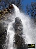 Der Trusetaler Wasserfall bei Trusetal im Thüringer Wald, (D) (6) 15. April 2015.JPG